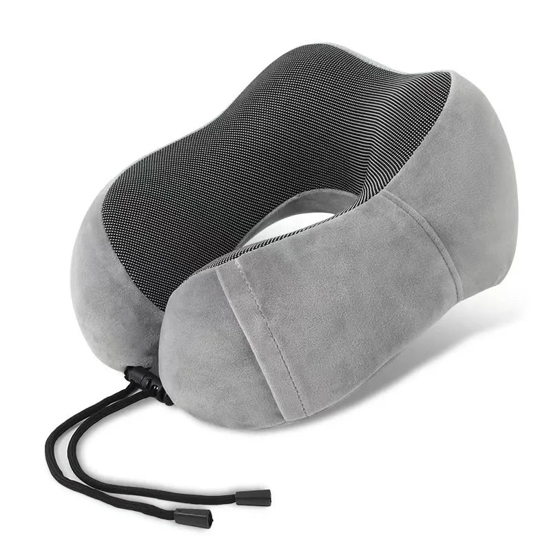 New Memory Foam Neck Pillow w/ Massage