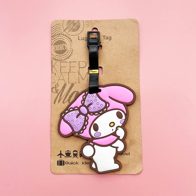 Hello Kitty Gel Luggage Tag Travel Accessory