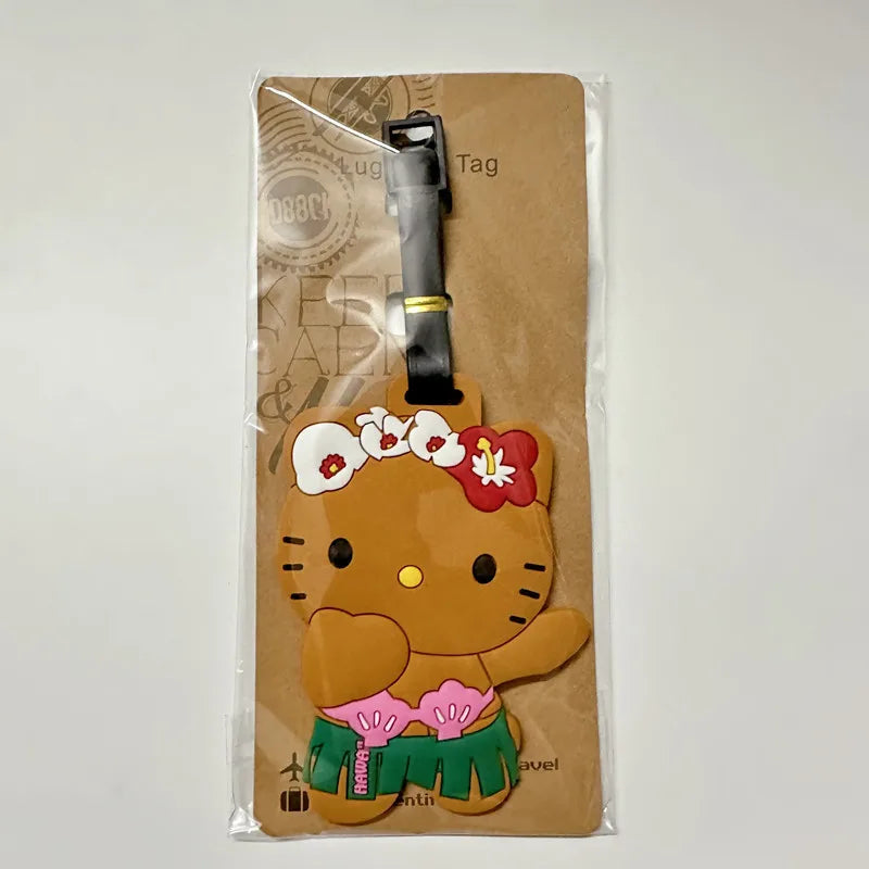 Hello Kitty Luggage Tag Suitcase ID Label